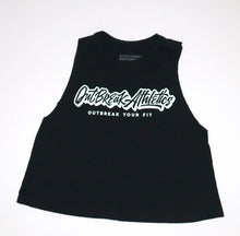 Load image into Gallery viewer, Outbreak Athletics signature crop top shirt
