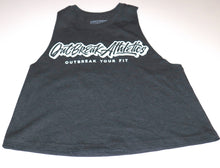 Load image into Gallery viewer, Outbreak Athletics signature crop top shirt
